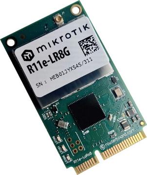 کارت گیت‌وی LoRaWAN میکروتیک R11e-LR8G