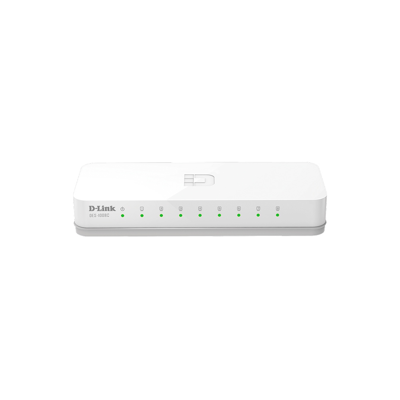 سوئیچ غیرمدیریتی 8 پورت D-Link با سرعت 10/100Mbps  مدل DES-1008C