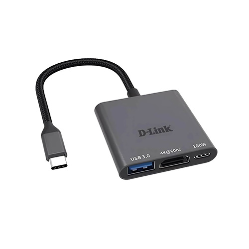 هاب USB-C سه پورت دی لینک مدل DUB-C103