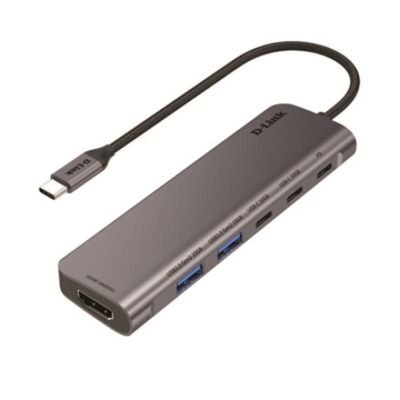 هاب 6 پورت USB-C دی‌لینک مدل DUB-C106